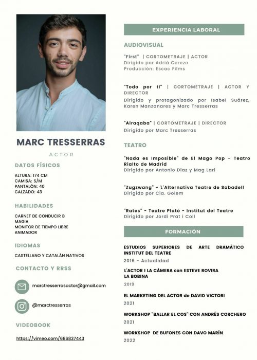 CV Marc Tresserras